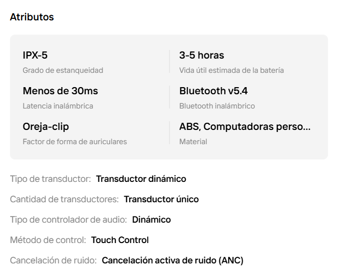 Auriculares Inteligentes con Pantalla LED Digital