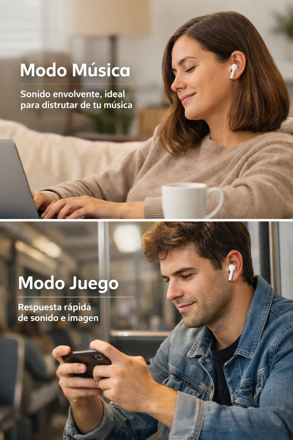 Audífonos Gamer  LP5 Pro Bluetooth 5.4 HiFi