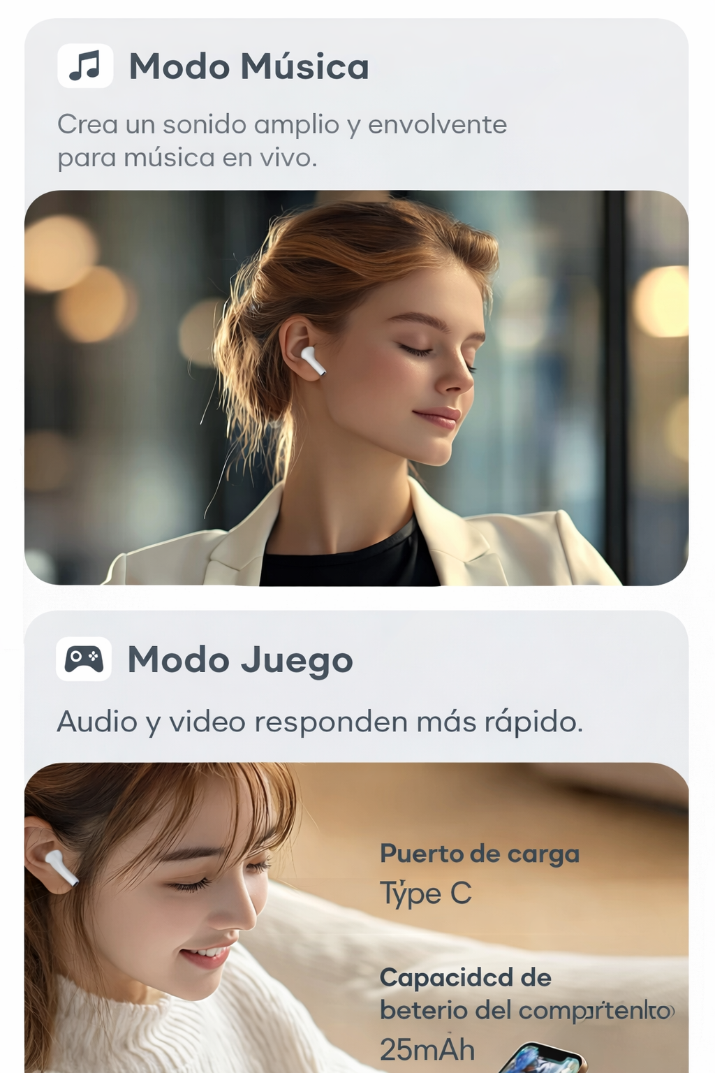 Audífonos Gamer  LP5 Pro Bluetooth 5.4 HiFi