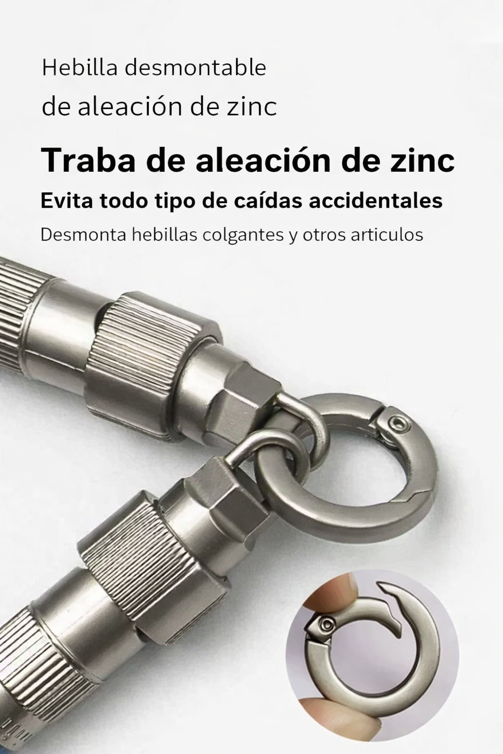 Cable Cargador Portátil 2 en 1 con Cordón USB-C