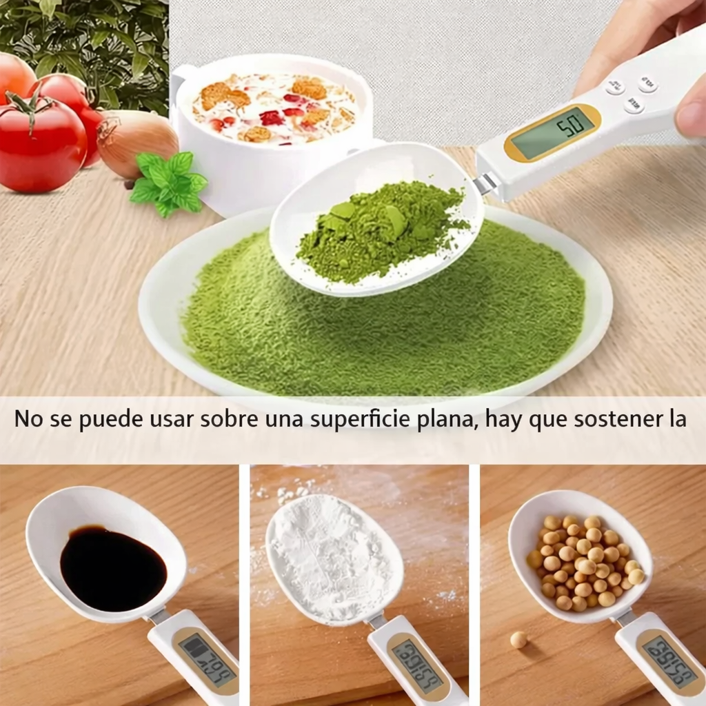Báscula Cuchara Digital Mini 500g Precisión 0.1g
