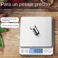 Báscula Digital de Cocina 3000g Acero Inoxidable