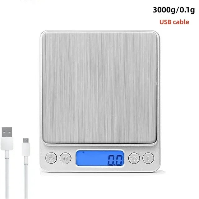 Báscula Digital de Cocina 3000g Acero Inoxidable