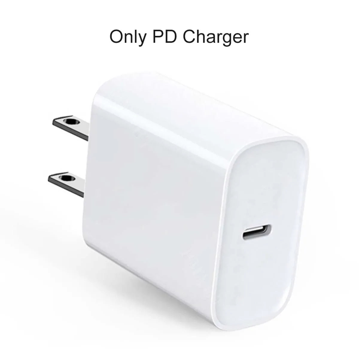 Cargador USB-C 20W PD Carga Rápida Universal